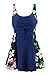 Uhnice Women's Plus Size One Piece Swimdress Skirted Swimsuit Bathing Suits