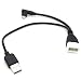 JIUWU Micro USB Male to USB Female Host OTG Cable + USB Power Cable Y Splitter primary