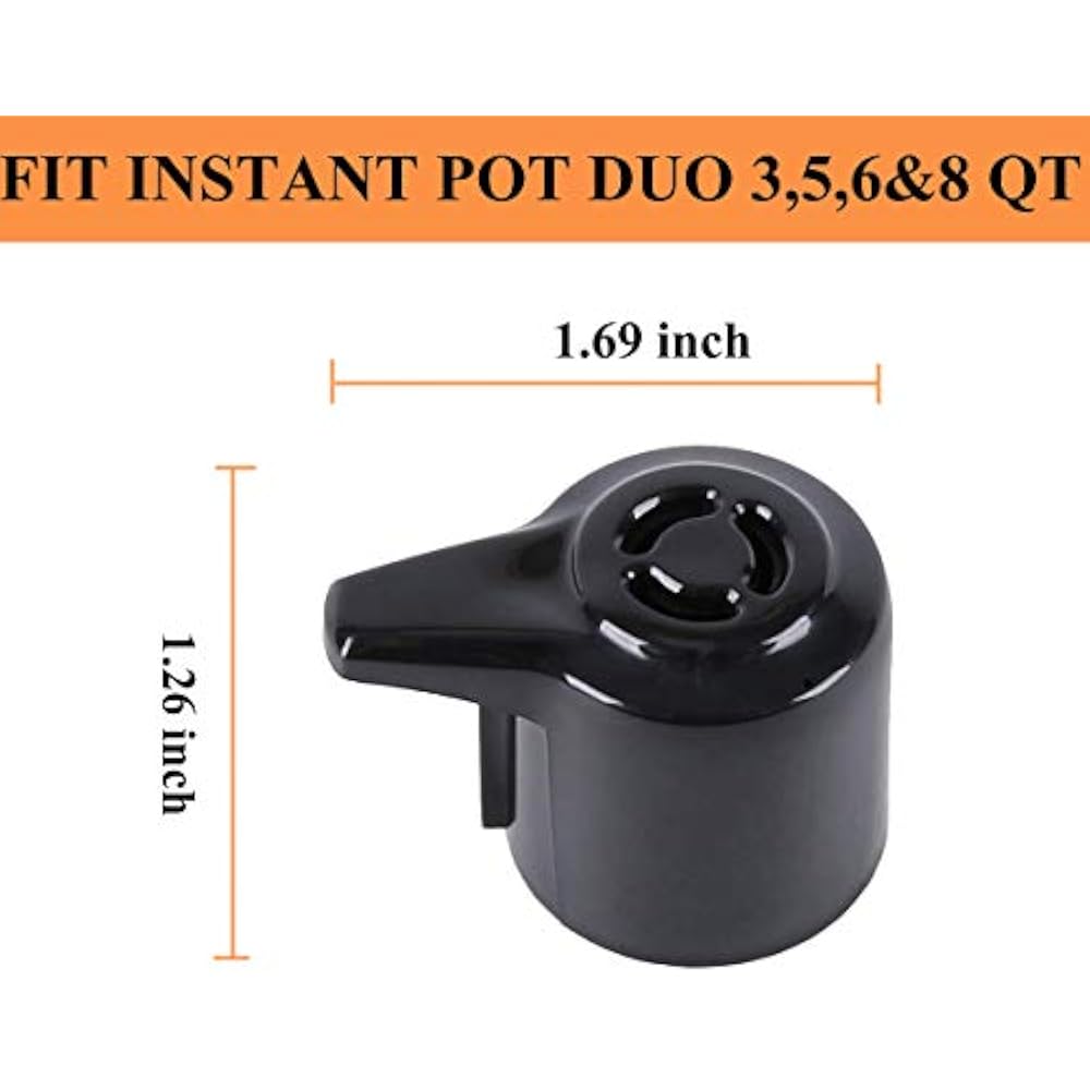 Steam Release Valve, Universal Pressure For Instant Pot 3, 5, 6, 8 Qt
