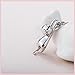 Meow Star Sterling Silver Cat Necklace for Women Cat Pendant Charm Cat Moon Necklaces for Women Gifts for Cat Lovers Cat Jewelry for Women (Moon_Polish_Silver) (Cat_Polish_Silver)