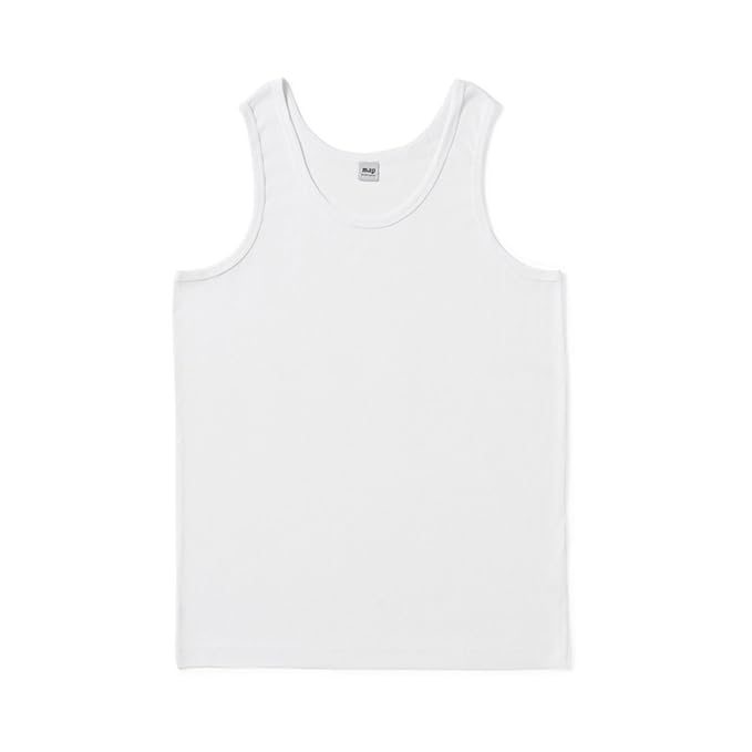 camiseta tirantes blanca hombre