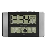 La Crosse Technology 513-1417AL-INT Atomic Clock w Outdoor Temp