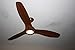Tidal Breeze 56 in. Indoor LED Distressed Koa Ceiling Fan