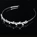 CJESLNA Bridal Bridesmaid Flower Girl Branch Headband Wedding Tiara