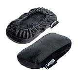Milliard Ergonomic Office Chair Memory Foam Armrest Pad Comfy Gaming Chair Cushions for Elbow and Forearms with Removable Cover - 2 Pack High Density Foam (9 x 4.25 x 1.50 in.)