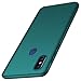 Xiaomi Mi Mix 3 Case, Almiao [Ultra-Thin] Minimalist Slim Protective Phone Case Back Cover for Xiaomi Mi Mix 3 (Gravel Green)