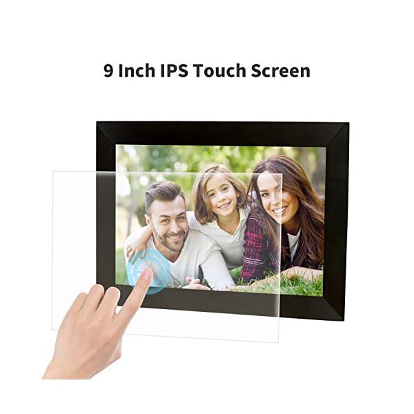 AEEZO WiFi Digital Picture Frame, IPS Touch Screen Smart Cloud Photo
