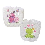 Dimensions Baby Hugs Fairy Bibs Stamped Cross Stitch Kit-9x14