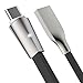 Alyee USB Type C Cable, 2 Pack 6FT+6FT USB C to USB A Charger Cable with LED Light Gaming USB C Cable Fast Charging Cord Compatible with Samsung Galaxy Note 8, S8, S8 Plus, S9,S9 Plus, LG G6 G5- Black
