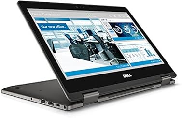 Dell Latitude 3379 2 in1 Laptop, Intel i3-6006U, 2 GHz, 128 GB SSD, Intel HD Graphics, Windows 10 Professional, Grey, 13.3" FHD
