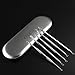 RUIMIO Blackhead Tweezers Pimple Popper Tool Comedone Extractor Stainless Steel for Acne Blemish Whitehead Zit 5 PCS