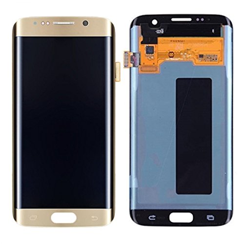 LCD Display Digitizer Touch Screen Assembly For Samsung Galaxy S7 Edge Gold G935A G935V G935P G935T G935F by Mr Repair Parts (Gold)