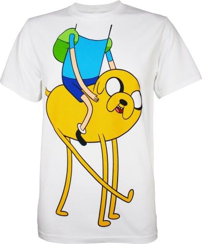 Adventure Time With Finn And Jake Friends Costume Men's Adult T-shirt