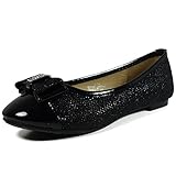 Nova Adorababy Toddler Little Girls Dress Ballet Bow Flat Shoes (size 9 - 4)