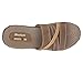 Skechers Women's Reggae Kingston Slide Sandal,Desert Crazy Horse Leather,10 M US