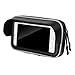Sun Visor Bicycle Bike Handlebar Bag Touch Screen Waterproof 360 Rotation Phone Mount Cell Phone Case Holder for Galaxy S10 Plus S9 Plus S8 Plus Note 9, OnePlus 7 6T, moto g7 power e5 Plus up to 6.5″thumb 4