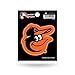 Rico Industries SRT3801 MLB Baltimore Orioles Short Sport Decal,Orange,3.5