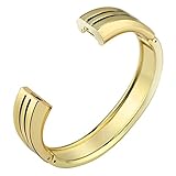 bayite Fitbit Alta Bands Jewelry Bangle For Fitbit Alta, Unadjustable One-size Bracelet, Gold Large 6.3