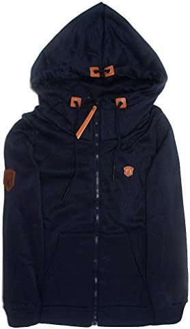 Women Hoodie Jacket Zip Collar Zipper Sweatshirts Long Sleeve Pullover Tracksuits xxxxl Hoodies Navy blue 5XL