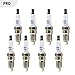 Acdelco 41-110 OEM Gm 12621258 Professional Iridium Spark Plug - Set of 8