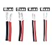 Hilitchi 16 Gauge 12Feet Silicone Wire High Temperature Resistant Super Soft Flexible Silicone Wire [6ft Red and 6ft Black](16 AWG)