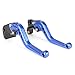 GZYF® Short Brake Clutch Levers For SUZUKI GSXR 600 750 06 - 10 / GSX-R 1000 05 06 Blue(F35 S35)