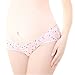 GIFTPOCKET Women's Under the Bump Maternity Panties Underwear, Pack of 4, Assorted Random Designs and Colors, L