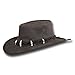 Barmah Hats Outback Crocodile Leather Hat 1033BL / 1033BR