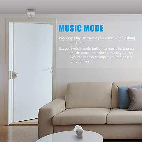 KERUI Wireless PIR Motion Sensor Door Bell Shop Visitor Alert Chime Alarm Burglar - Thumbnail 5