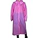 Mudder Adult Portable Raincoat Rain Poncho with Hoods and Sleeves