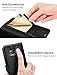 KILINO Galaxy S8 Wallet Case [RFID Blocking] [PU Leather] [Shock-Absorbent Bumper] [Soft TPU] [Card Slots] [Kickstand] [Magnetic Closure] Flip Folio Cover for Samsung Galaxy S8 (Black)