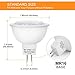 Mlambert 12 Pack MR16 LED Bulbs 50W Halogen Equivalent, GU5.3 Base, 2700K Warm White, 5W MR16 12V Spotlight Bulb, Non-Dimmable,35 Degree Beam Angle for Landscape, Recessed, Track Lighting