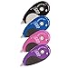 Tombow 68762 MONO Top Action Grip Correction Tape, Assorted Colors, 4-Pack. Easy To Use Applicator with Grip for Instant Corrections
