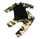 Morecome Cute Baby Boys Kids T-shirt Top+Long Pants Outfit