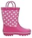 Josmo Girls'Minnie Mouse Rain Boots 7 Toddler Fuschia