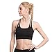nine bull Women's Zip Front Sports Bra - Medium Support Wirefree Racerback Active Yoga Sports Bra (M, Purple2)