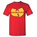 CRAZYDAISYWORLD Men's T-shirt Wu-Tang Clan Logo Hip-Hop