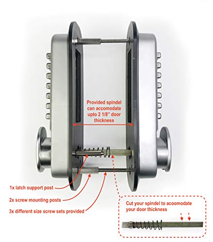 All-Weather-Double-Keypad-Mechanical-Keyless-Door-Lock-Antique-Brass-by-Code-a-Key
