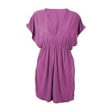 BMC Sexy One Piece Deep V Neck Beach Swimwear Bikini Cover Up Dress, Jasper, One size
