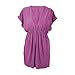 BMC Sexy One Piece Deep V Neck Beach Swimwear Bikini Cover Up Dress, Jasper, One size