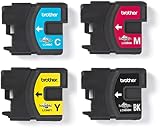 Brother LC980 Ink Cartridge Black Yellow Cyan Magenta 4 Pack Inkjet view 3