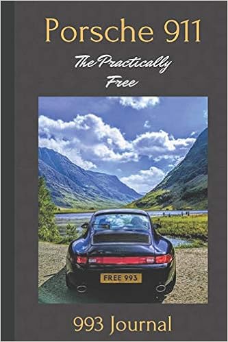 Porsche 911 The Practically Free Journal The Definitive Porsche 993 Record Log Book Track Your Service Maintenance Repairs Miles Fuel Oil Tires And Expenses Practically Free Porsche Mcgowan Robert 9781675174043 Amazon Com Books
