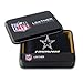 Rico Industries NFL Rico Industries Embroidered Leather Billfold Wallet, Dallas Cowboys, 3.25 x 4.25-inches