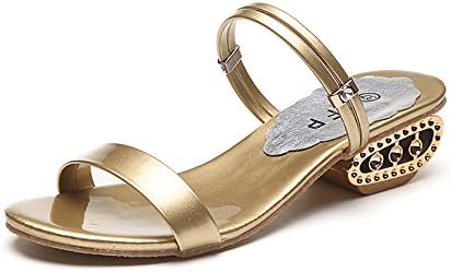 Women's Wide Width Flat Sandals - Open Toe One Band Ankle Strap Flexible Shoes
