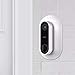 Aobelieve Wall Plate with 35-Degree Wedge for Nest Hello Video Doorbell, White