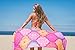 Microfiber Beach Towel for Travel - Quick Dry, Sand Free, Travel Beach Towel in Designer Paisley, Tropical & Boho Beach Towel Prints for Beach, Travel, Cruise, Outdoor, Gifts for Women L, XL