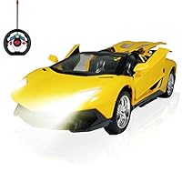 ANJ Kids New Holiday Toy - Premium Remote Control Car for Boys and Girls - Full RC Car Function | Smart Wing Doors and Smart Headlights - Perfect Remote Control Toy for Kids (Smart 1:18)