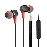 G-Cord Stereo Crystal Sound In-Ear Earphones with Remote Control & Mic for Apple iPhone iPad iPod Android Samsung Galaxy and More