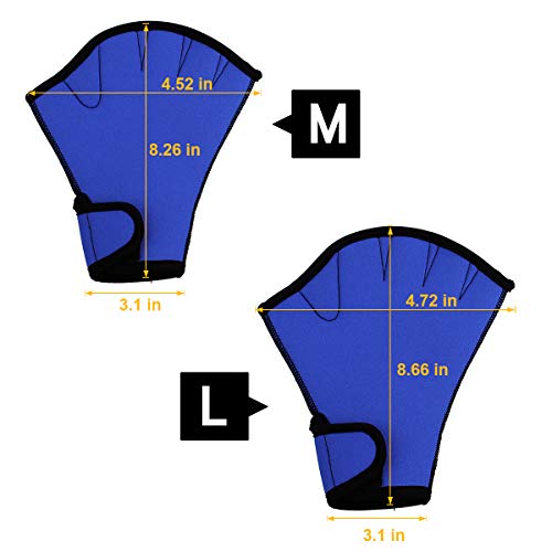 InnoGear-Swim-Gloves-Aquatic-Fitness-Water-Resistance-Training-Aqua-Fit-Webbed-Gloves-Pack-of-2