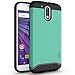 Moto G4 / G4 Plus Case, TUDIA Slim-Fit Heavy Duty [Merge] Extreme Protection/Rugged but Slim Dual Layer Case for Motorola Moto G4 / G4 Plus (Mint)